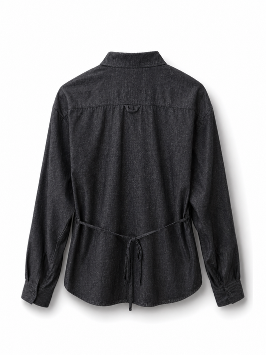 Éloise Blouse in denim cotton