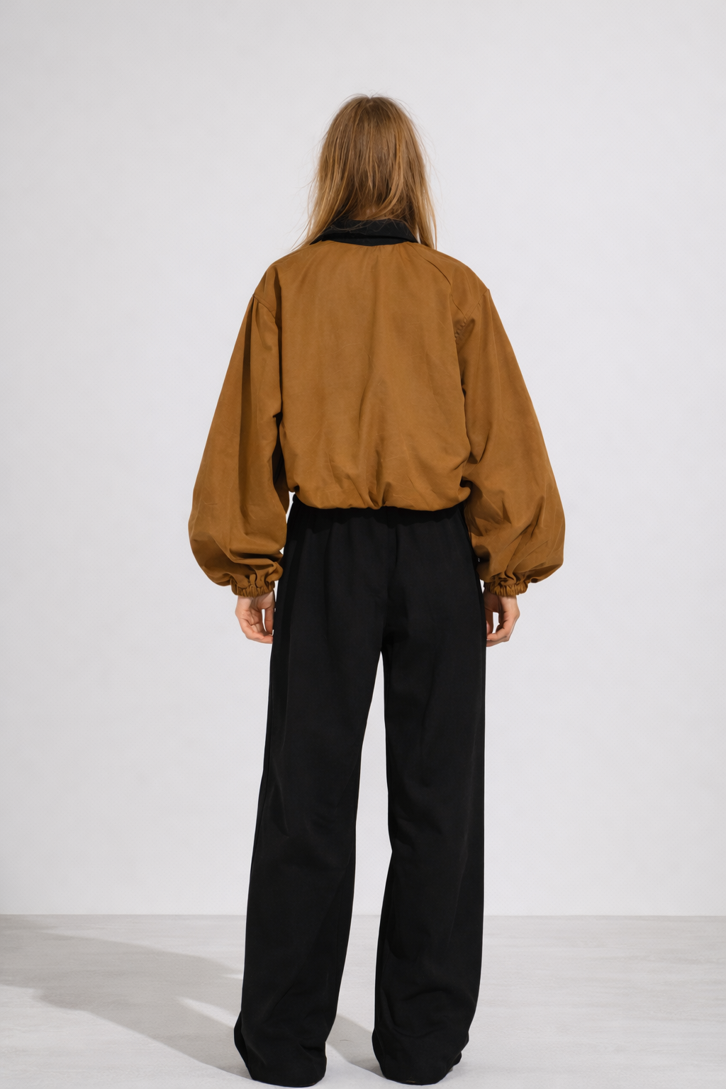Jane Cropped Bomber Jacket