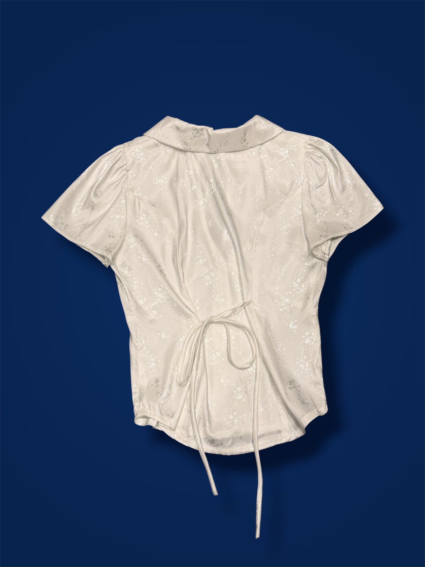 '' GAM'' SHIRT in white