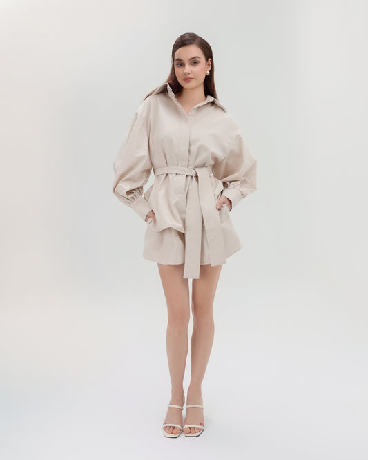 Linen Shirt in beige