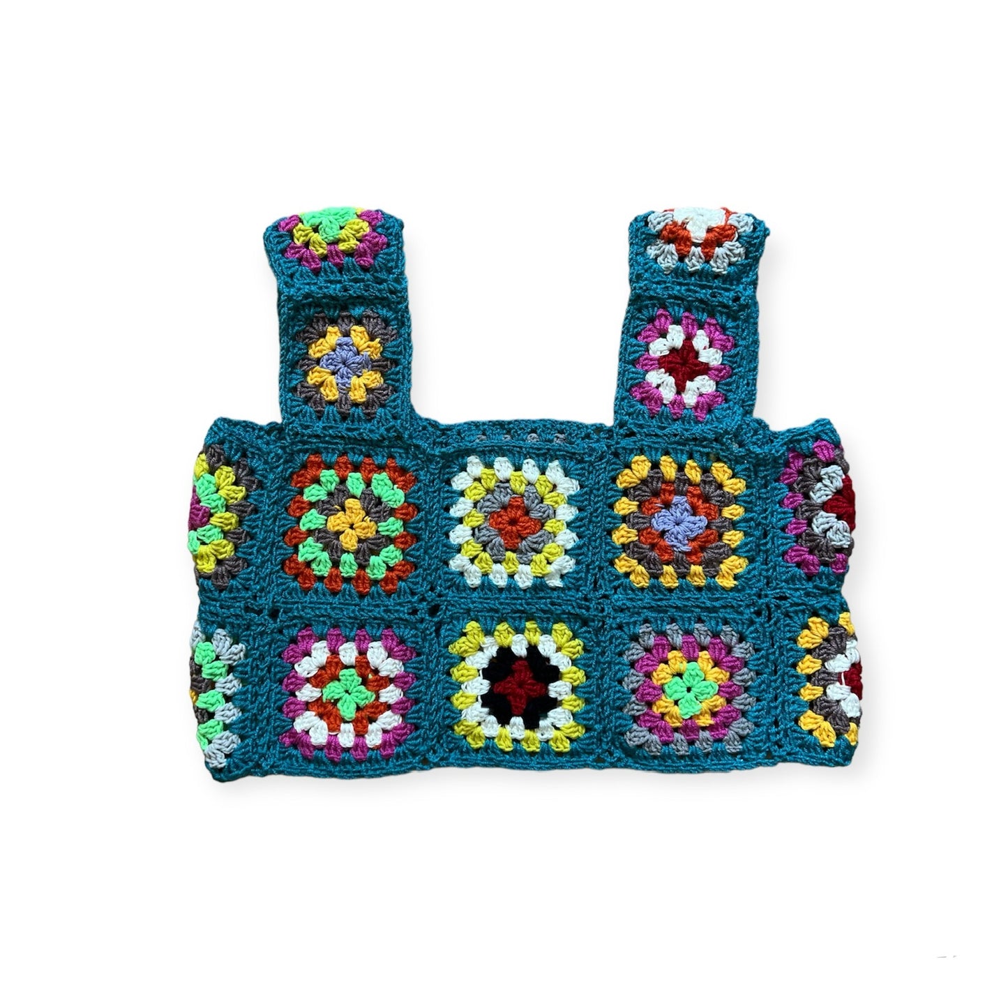 Hand Embroidery Crochet Crop Top