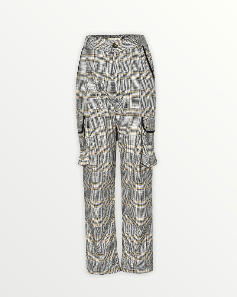 TARTAN CARGO PANTS