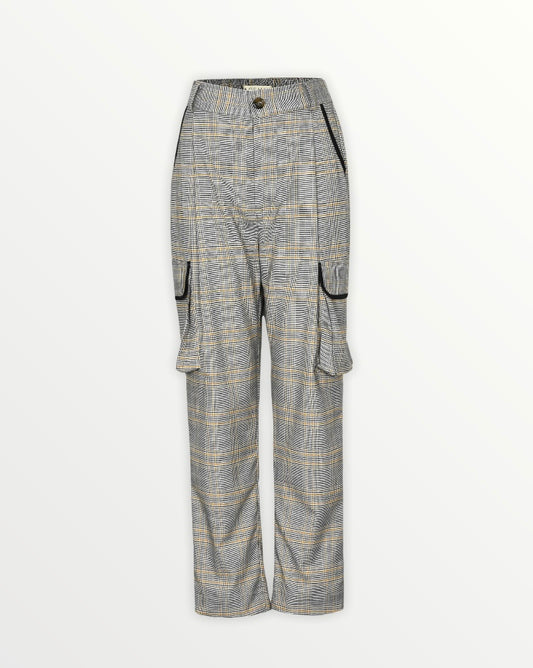 TARTAN CARGO PANTS