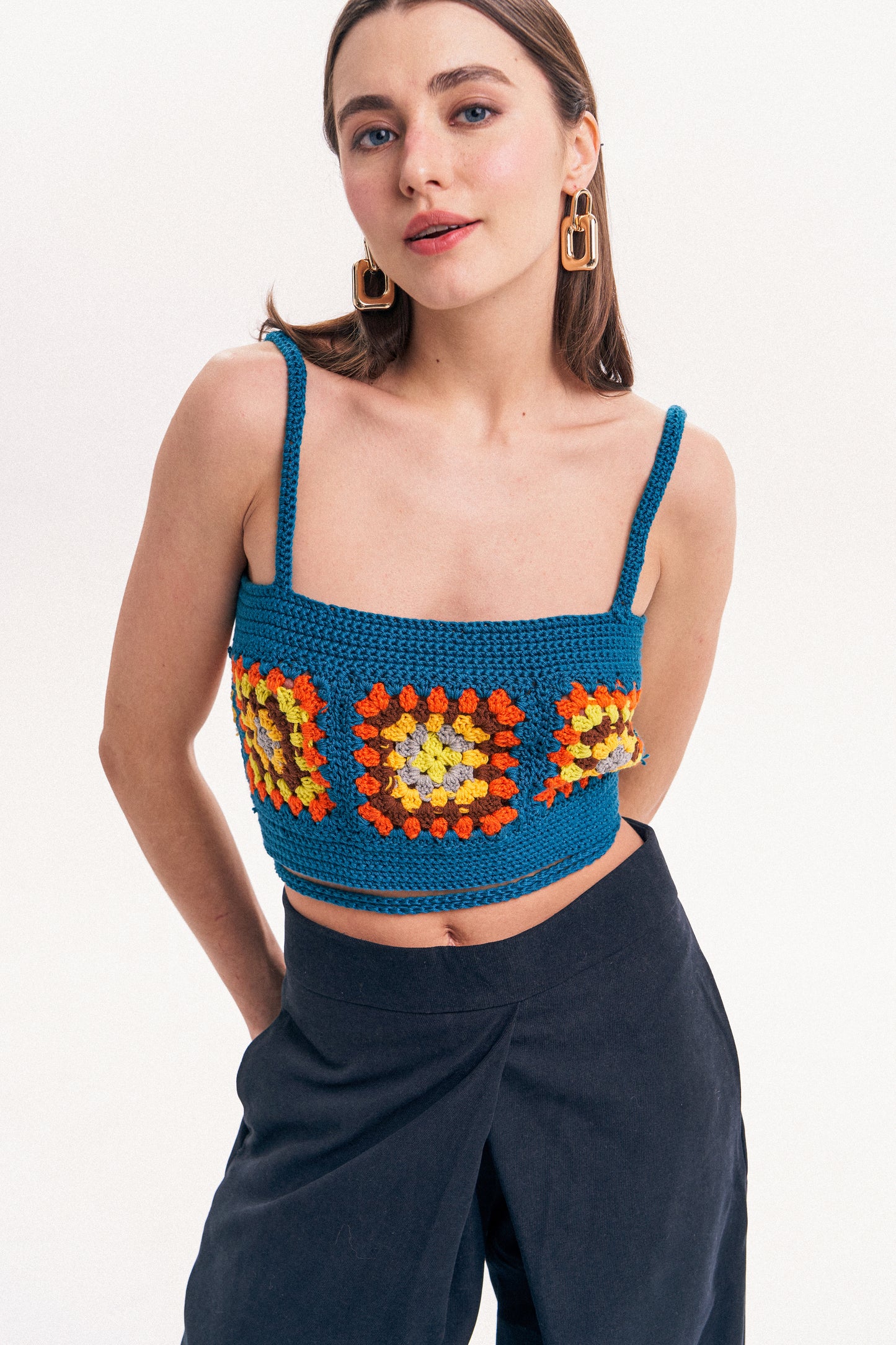 Hand Crochet Crop Top