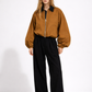 Jane Cropped Bomber Jacket