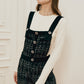 Bouclé Tweed  Cargo Overalls_ Limited Edition