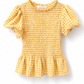 Soleil check Blouse