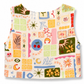 Summer Postcard linen top