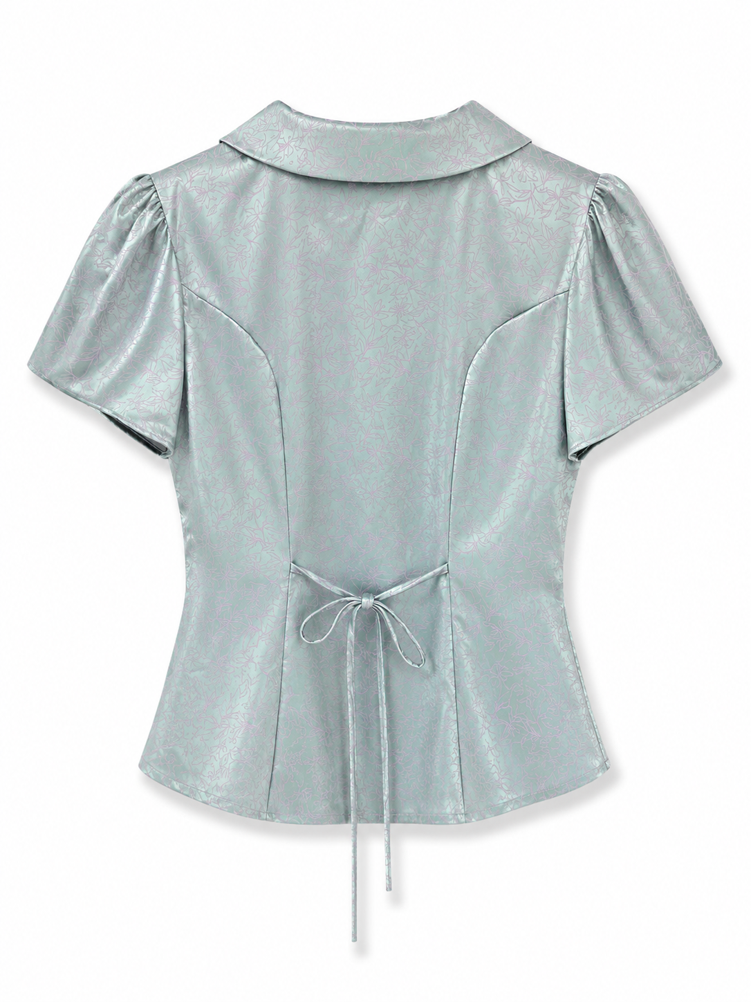 Peter Pan Mint lili cut out top