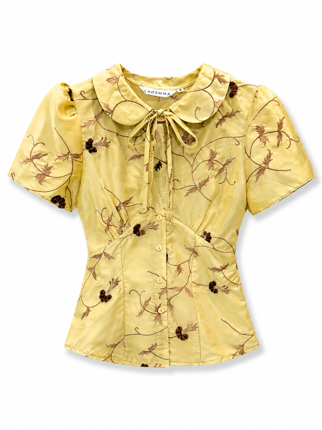 Peter Pan tafta yellow top