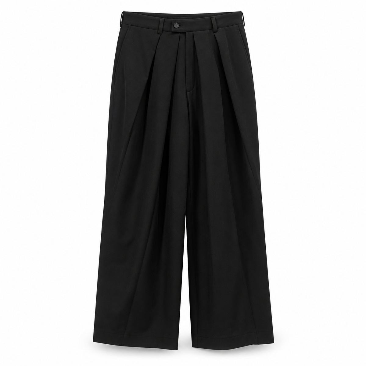 Black Pleated Troursers