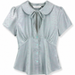 Peter Pan Mint lili cut out top