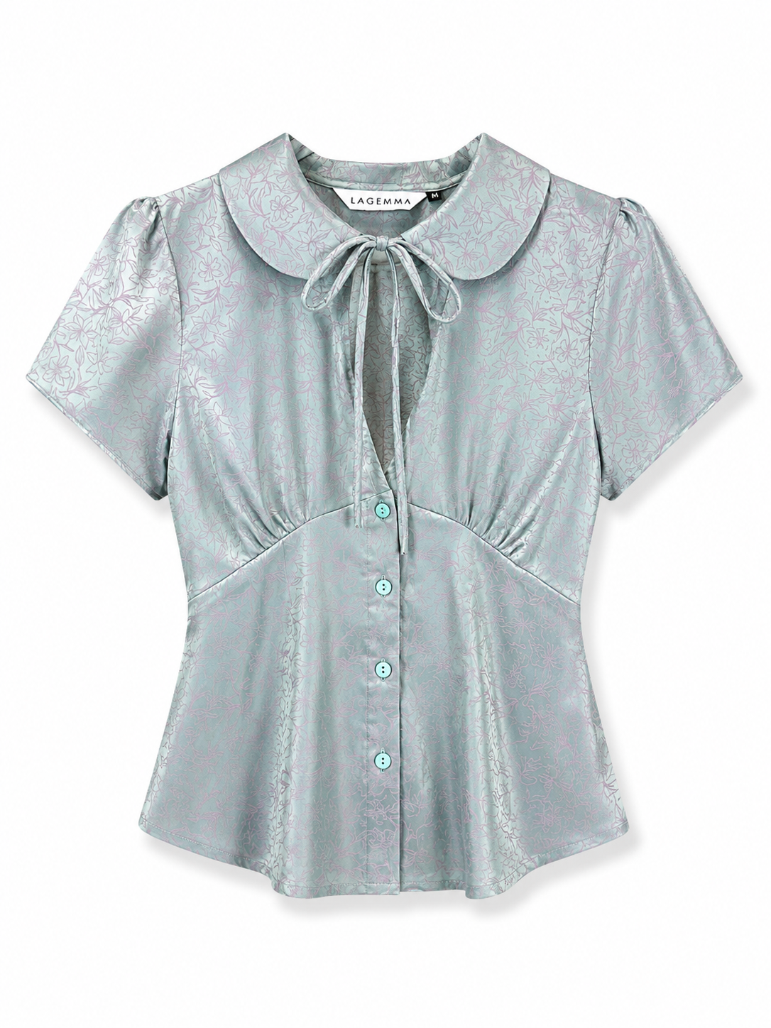 Peter Pan Mint lili cut out top
