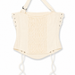 Linen Bustier Top in ivory