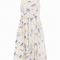 Azure sketch linen dress