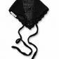 Hand Crochet headband in black