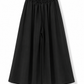 black linen skirt-pants