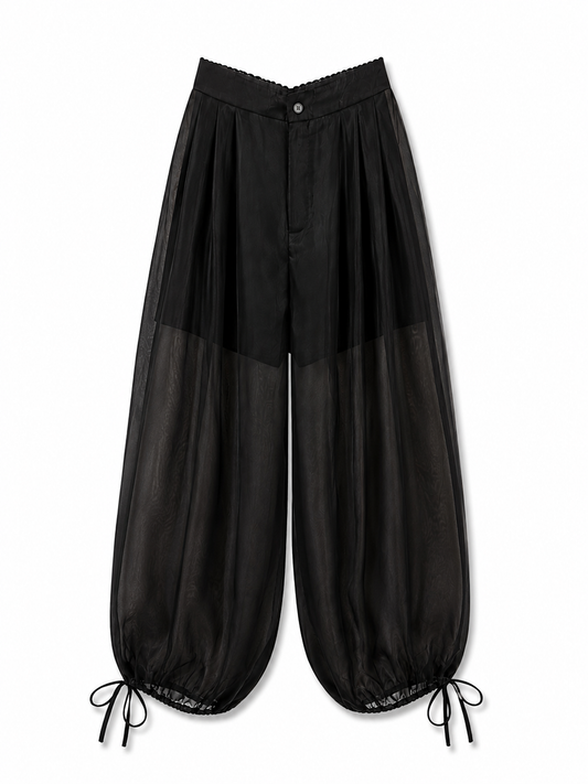 Organza Balloon Pants