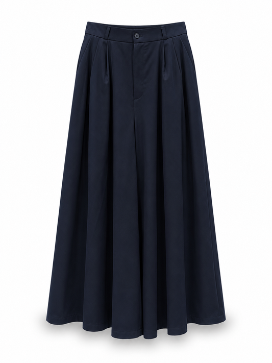 Navy Skirt-Pants