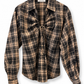 Éloise Blouse in tartan brown