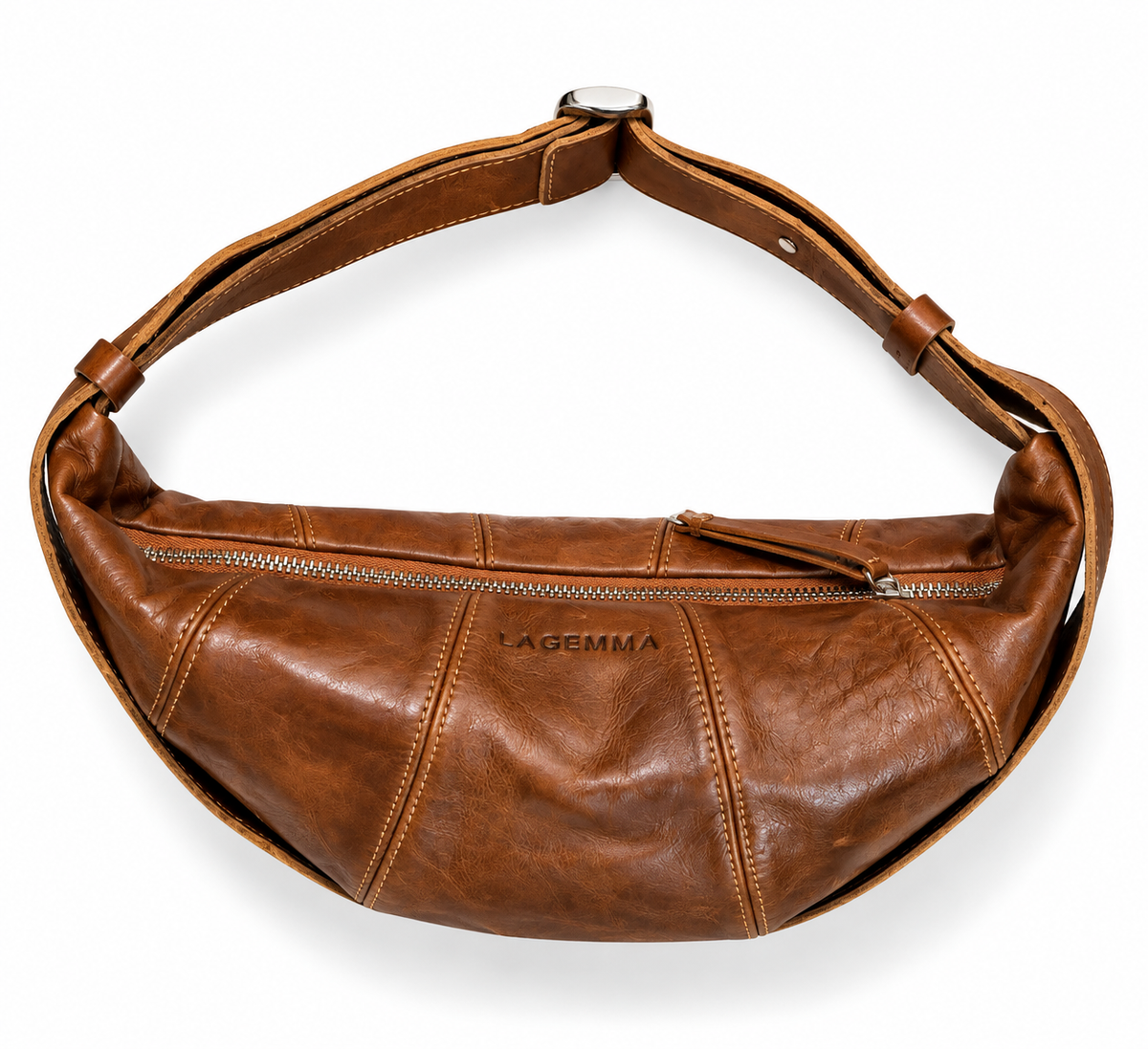 Croissant Bag in brown