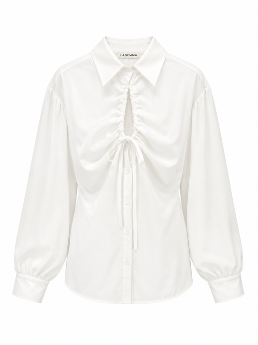 Éloise Blouse in White