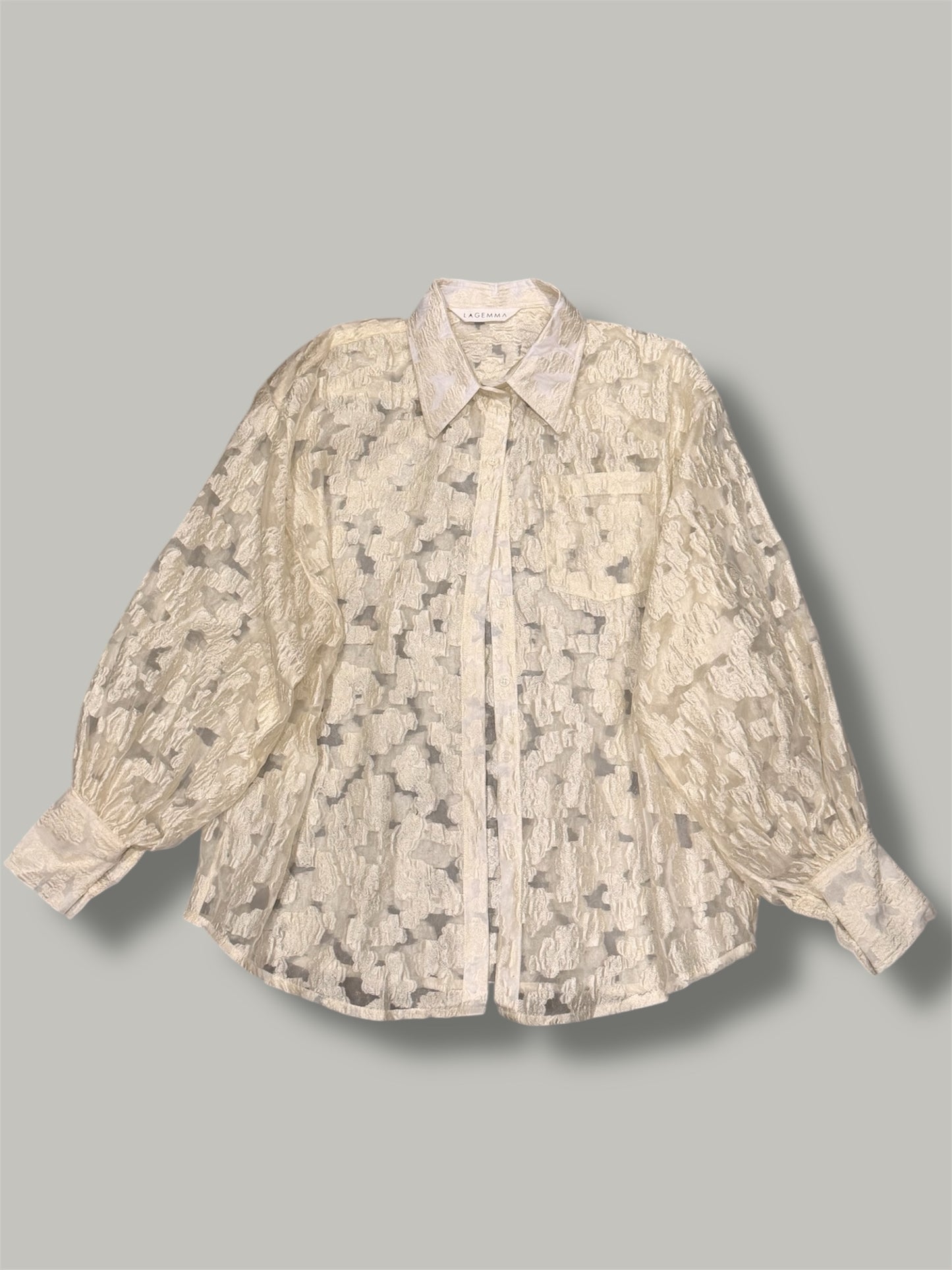 Lace Organza Shirt