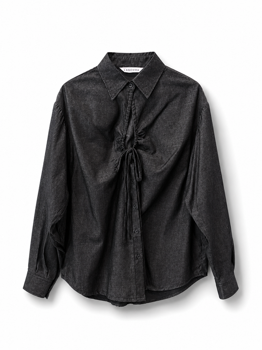 Éloise Blouse in denim cotton