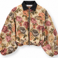 Tapestry Floral Bomber Jacket