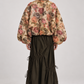 Tapestry Floral Bomber Jacket