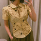 Peter Pan tafta yellow top