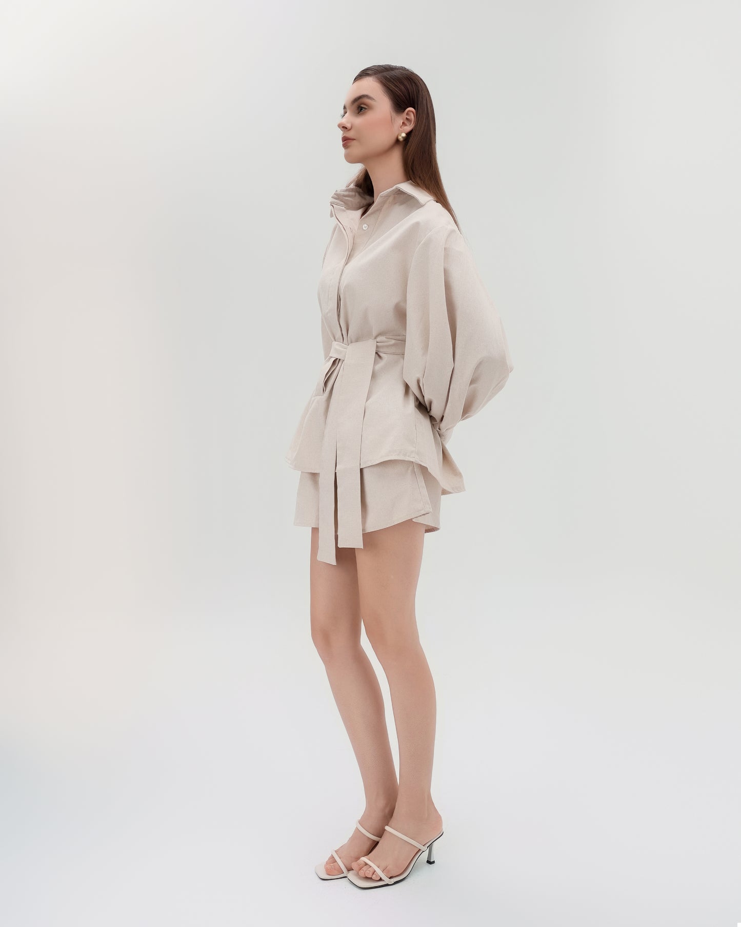 Linen Shirt in beige