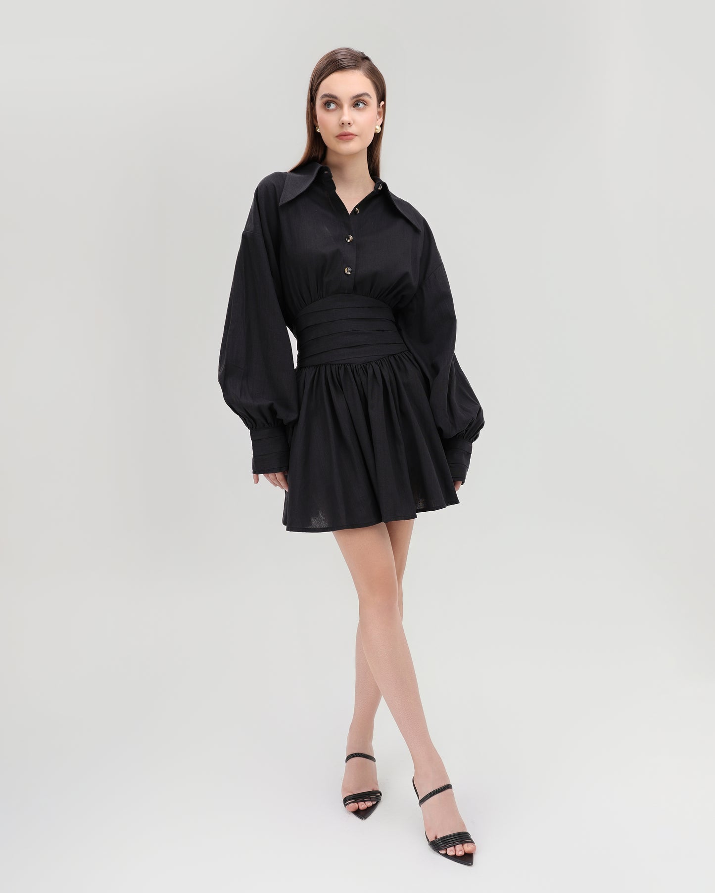 Aurora Linen Dress