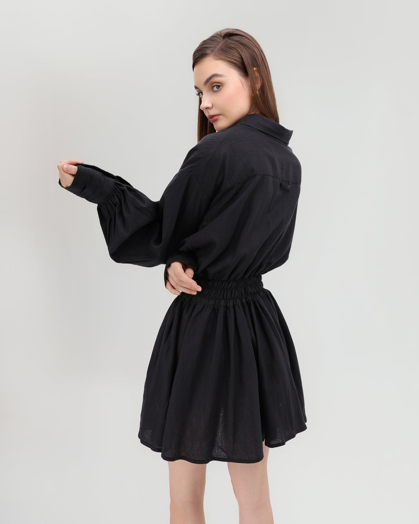 Aurora Linen Dress