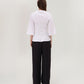 White Smocked Cotton Top