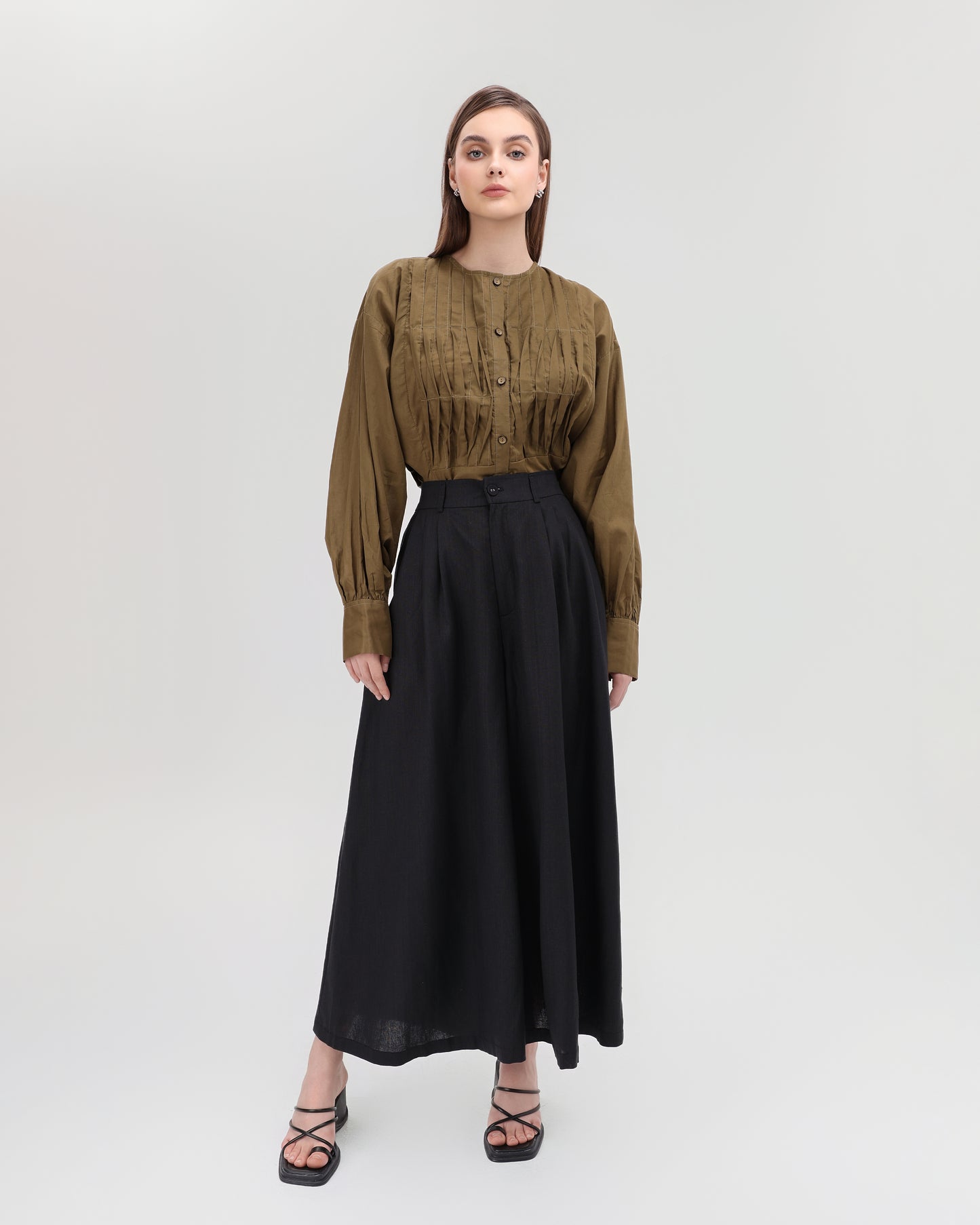 Luna Linen Skirt-Pants