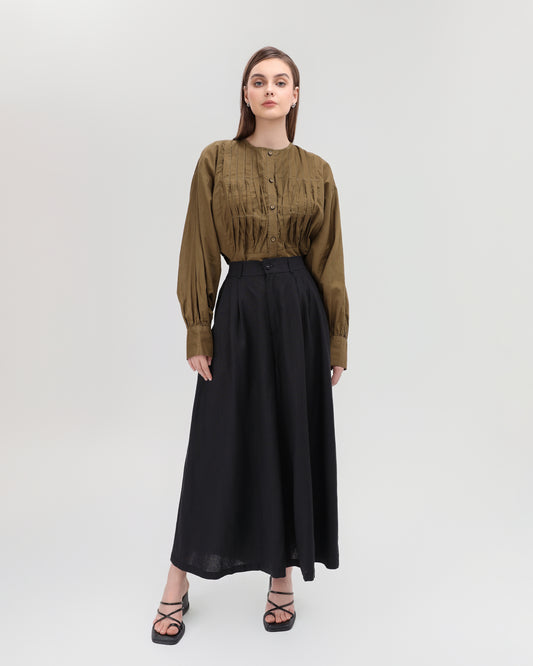 Luna Linen Skirt-Pants