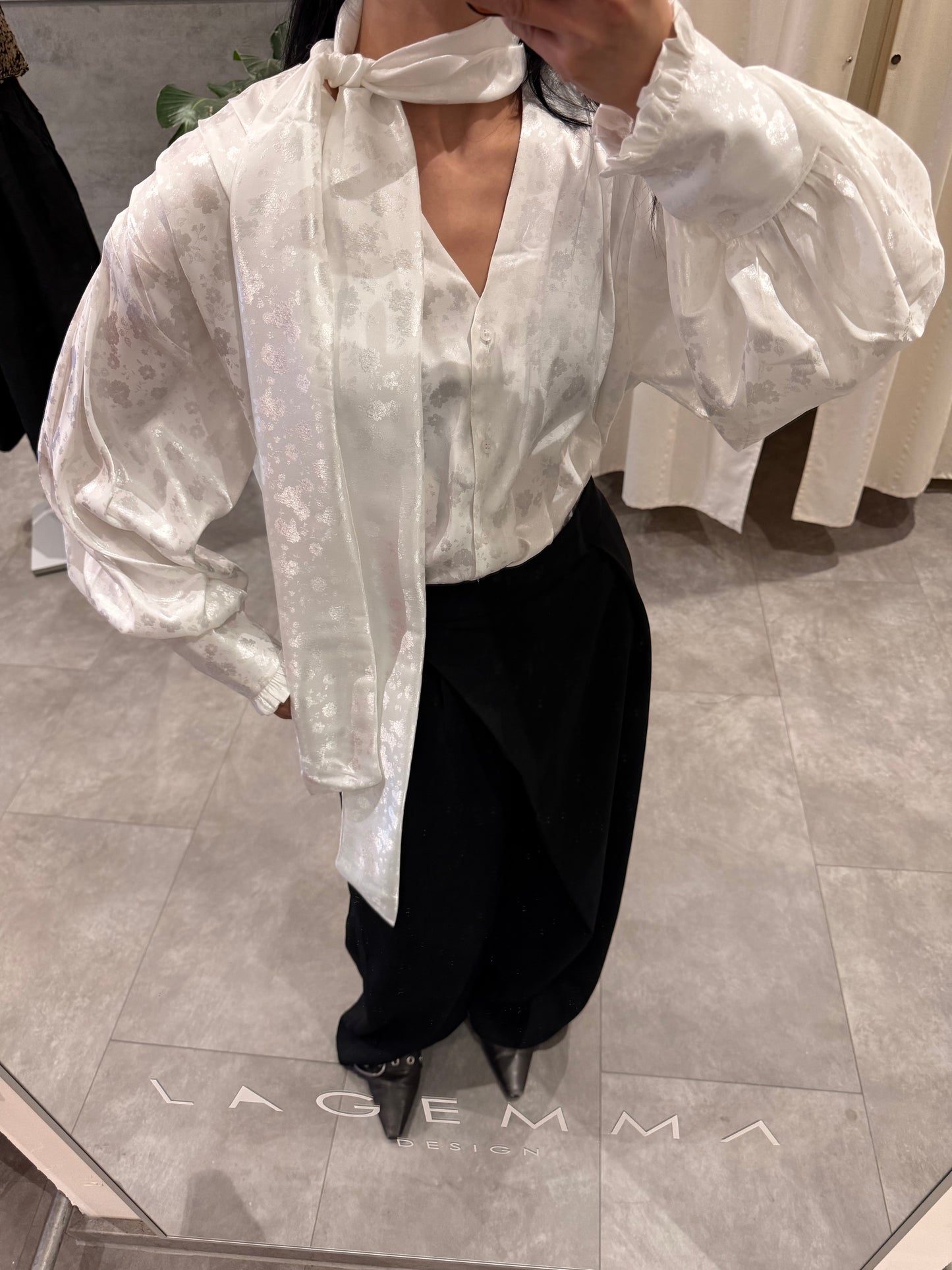 Lili Scarf Blouse