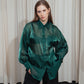 Green Organza Shirt