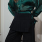 Green Organza Shirt