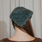 Hand Crochet Headband in two tones colors