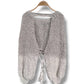 Hand-Knitted Open Back Sweater
