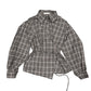 Checked wrap Shirt