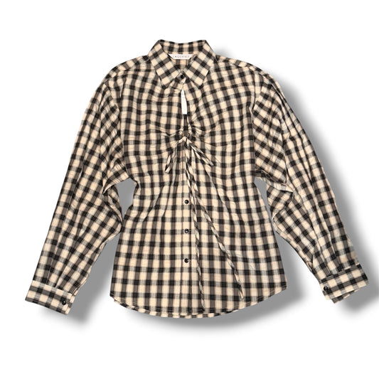 Éloise Blouse in tartan